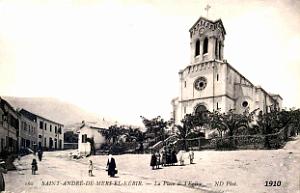 Mers-el-Kebir - La Place de l'Eglise